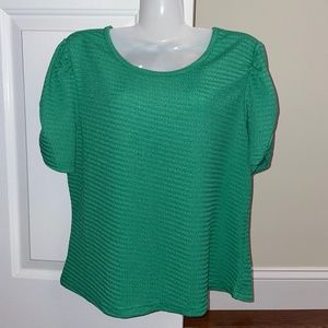 NWOT Kelly Green Top